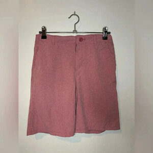 Boys Cat And Jack Quick Dry Adjustable Waist Chino Shorts Pink Size 16
